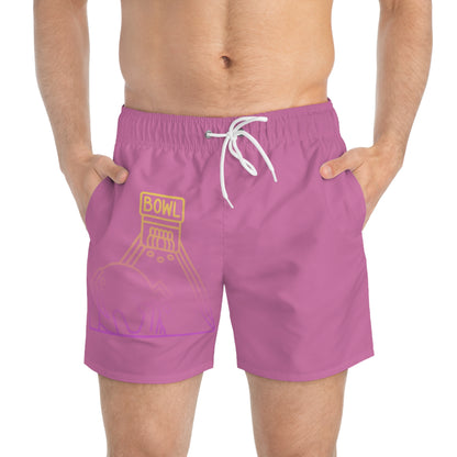 Swim Trunks: Bowling Lite Pink