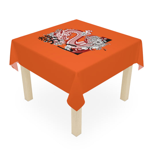 Tablecloth: Dragons Orange