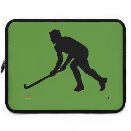 Laptop Sleeve: Hockey Green