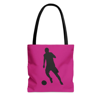 Tote Bag: Soccer Pink