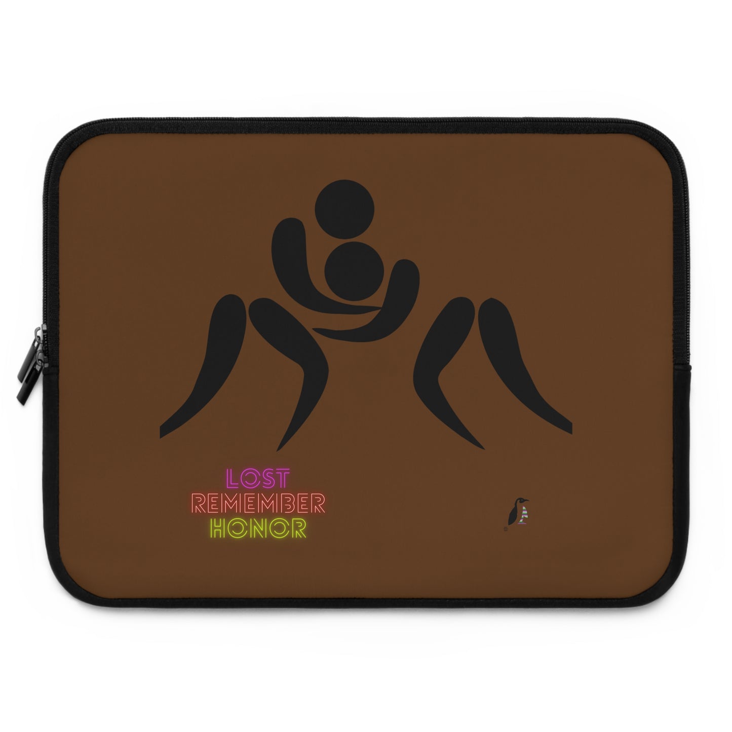 Laptop Sleeve: Wrestling Brown