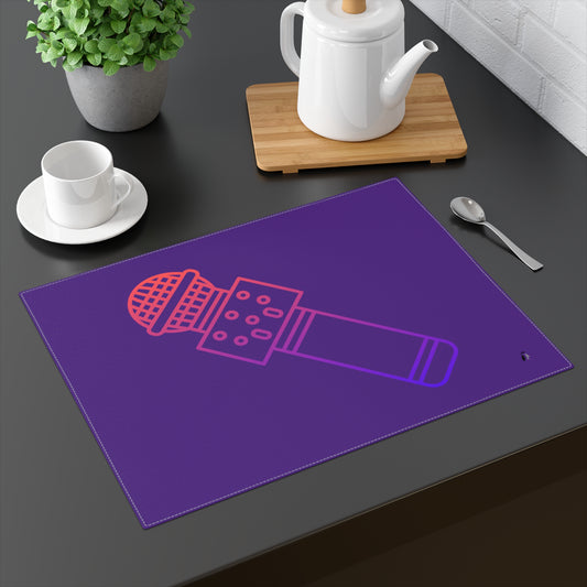 Placemat, 1pc: Music Purple