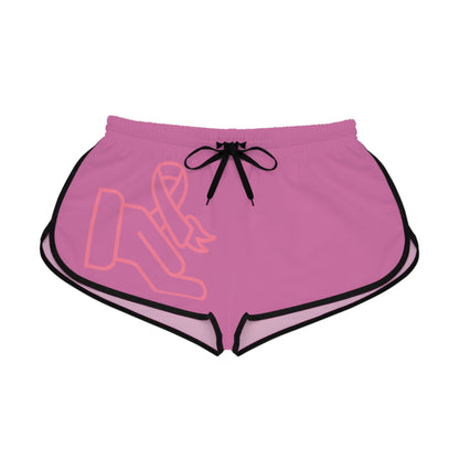 Women's Relaxed Shorts: Fight Cancer Lite Pink