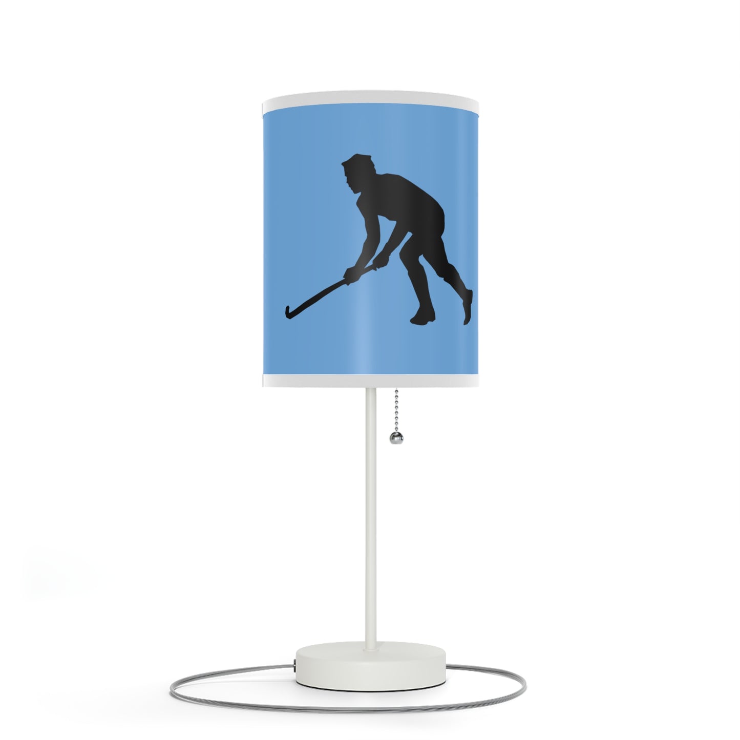 Lamp on a Stand, US|CA plug: Hockey Lite Blue 