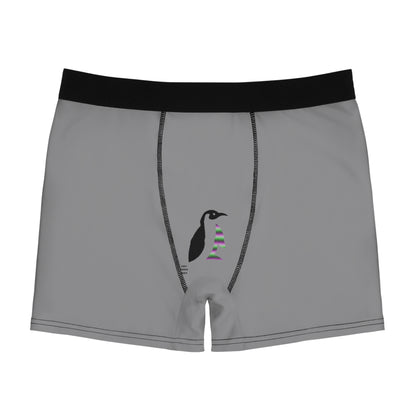 Men's Boxer Briefs: Music Grey