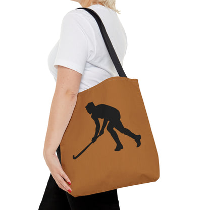 Tote Bag: Hockey Lite Brown