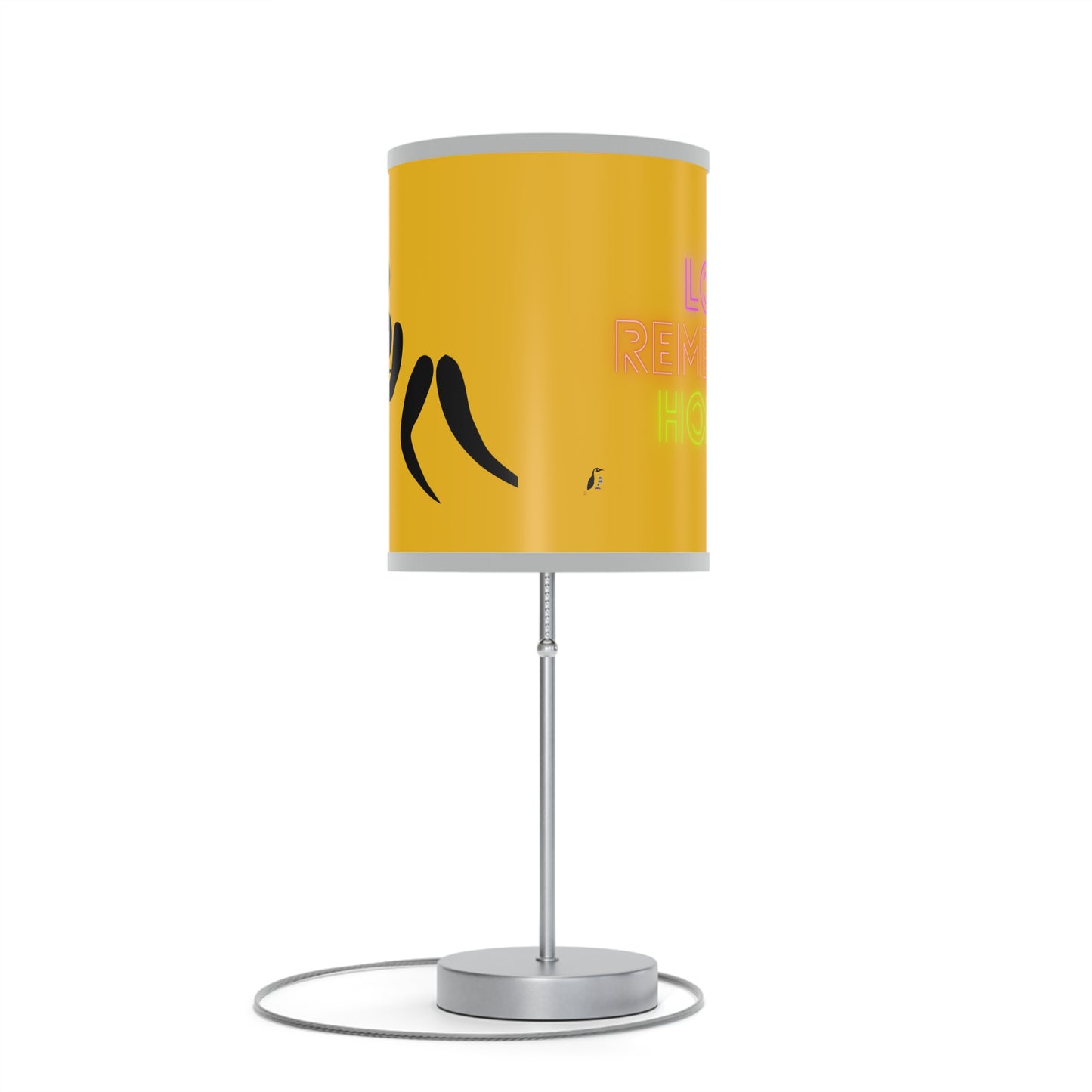 Lamp on a Stand, US|CA plug: Wrestling Yellow