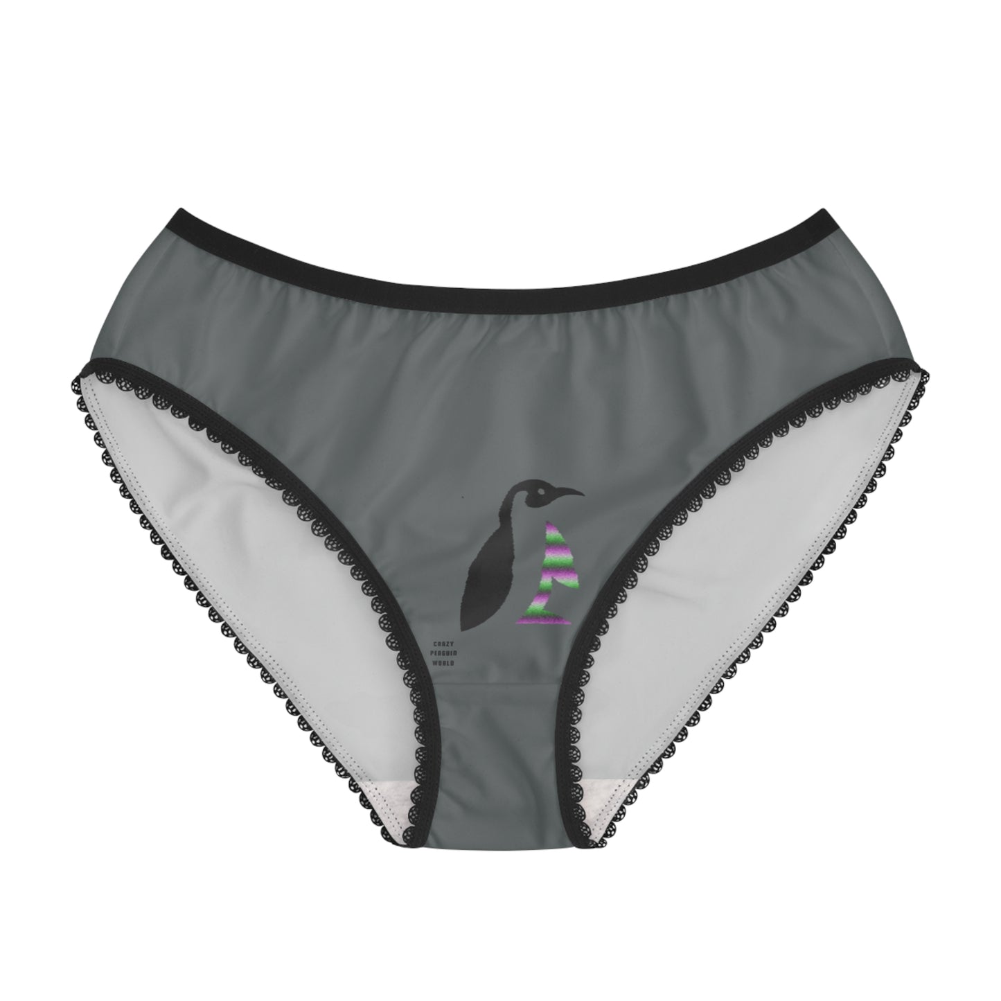 Women's Briefs: Skateboarding Dark Grey