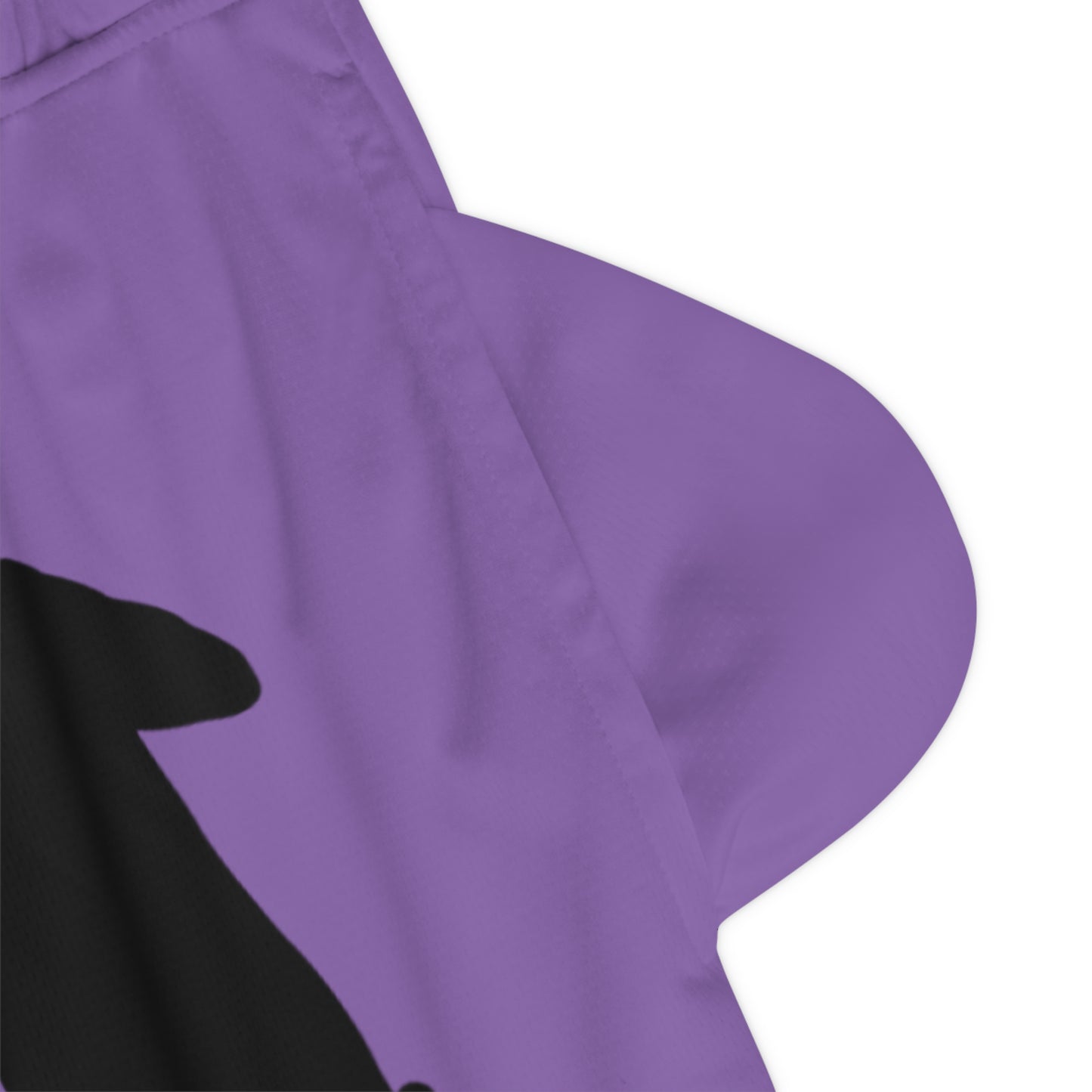 Basketball Rib Shorts: Soccer Lite Purple