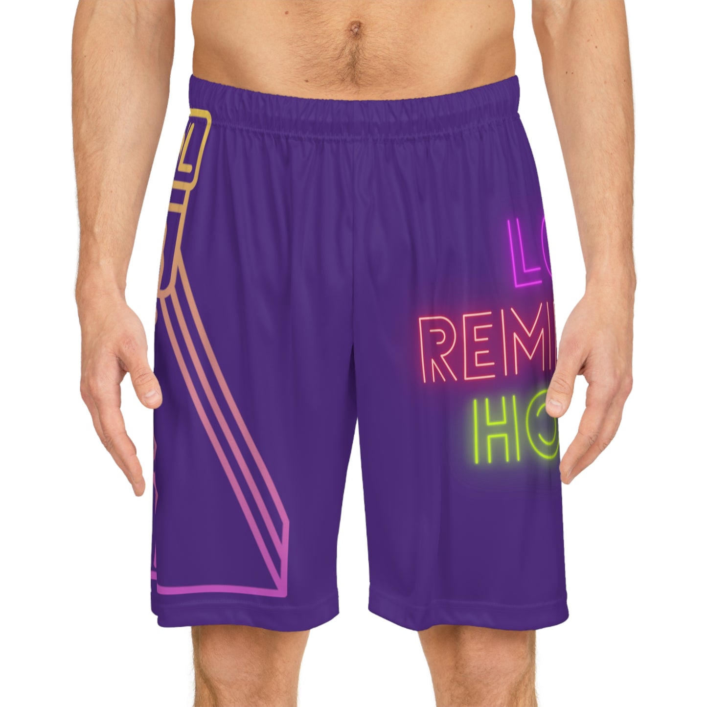 Basketball Shorts: Bowling Purple 