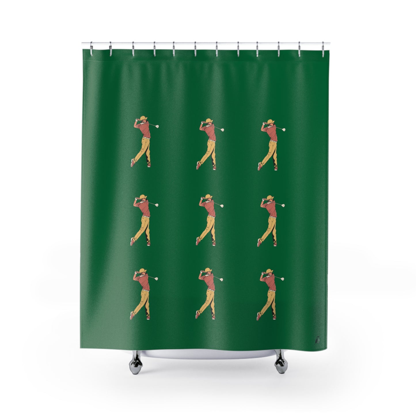 Shower Curtains: #2 Golf Dark Green