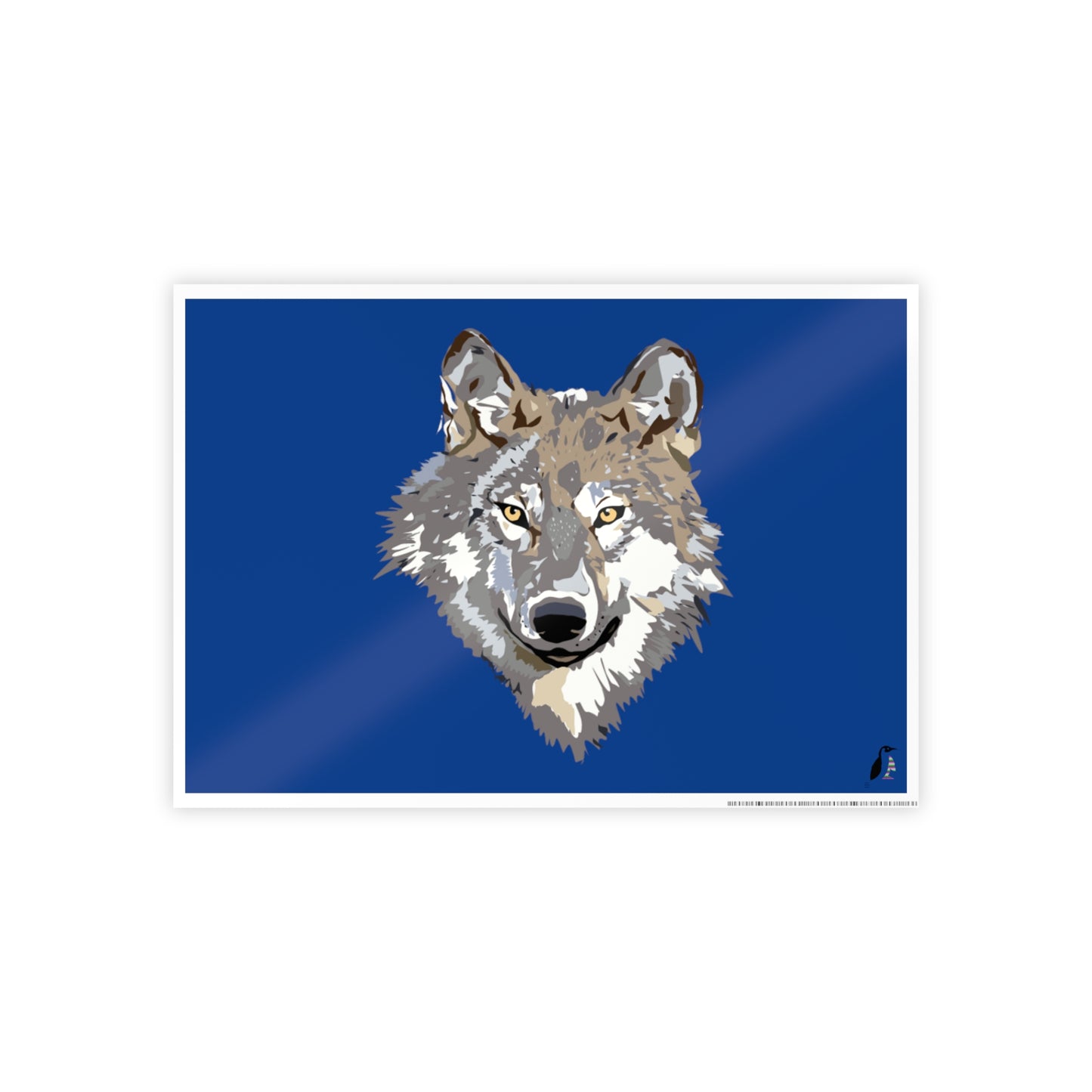 Gloss Posters: Wolves Dark Blue