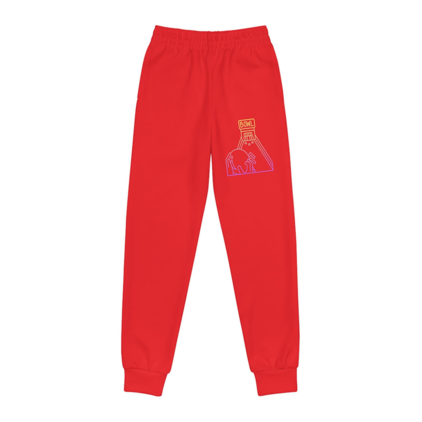 Youth Joggers: Bowling Red