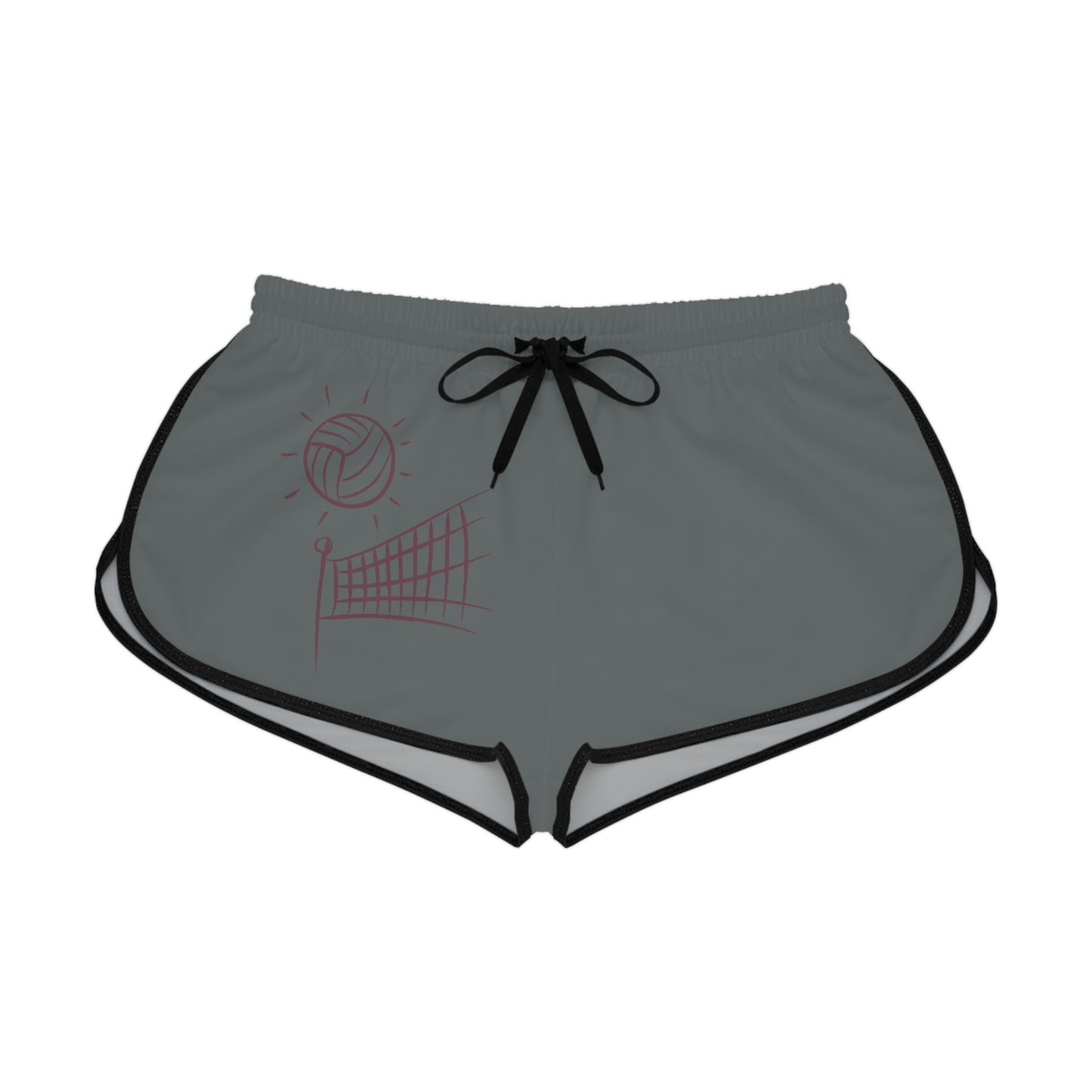 Women's Relaxed Shorts: Volleyball Dark Grey