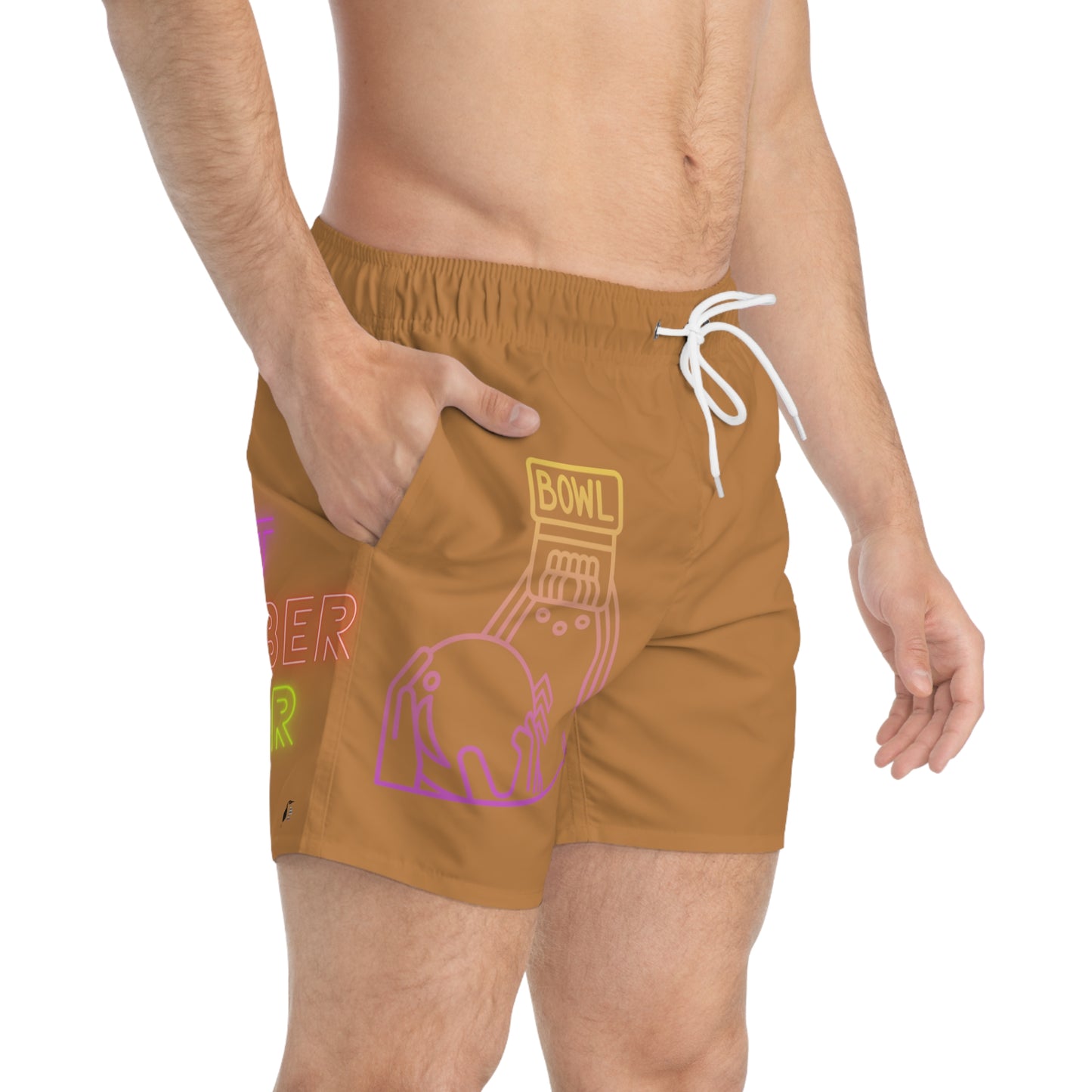 Swim Trunks: Bowling Lite Brown