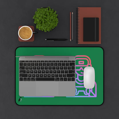 Desk Mat: Gaming Dark Green