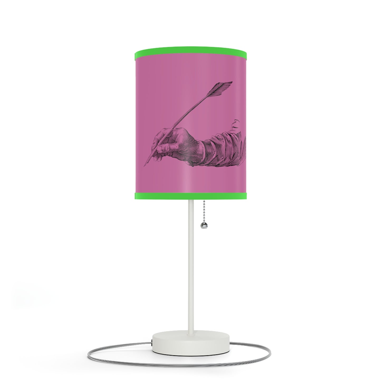 Lamp on a Stand, US|CA plug: Writing Lite Pink