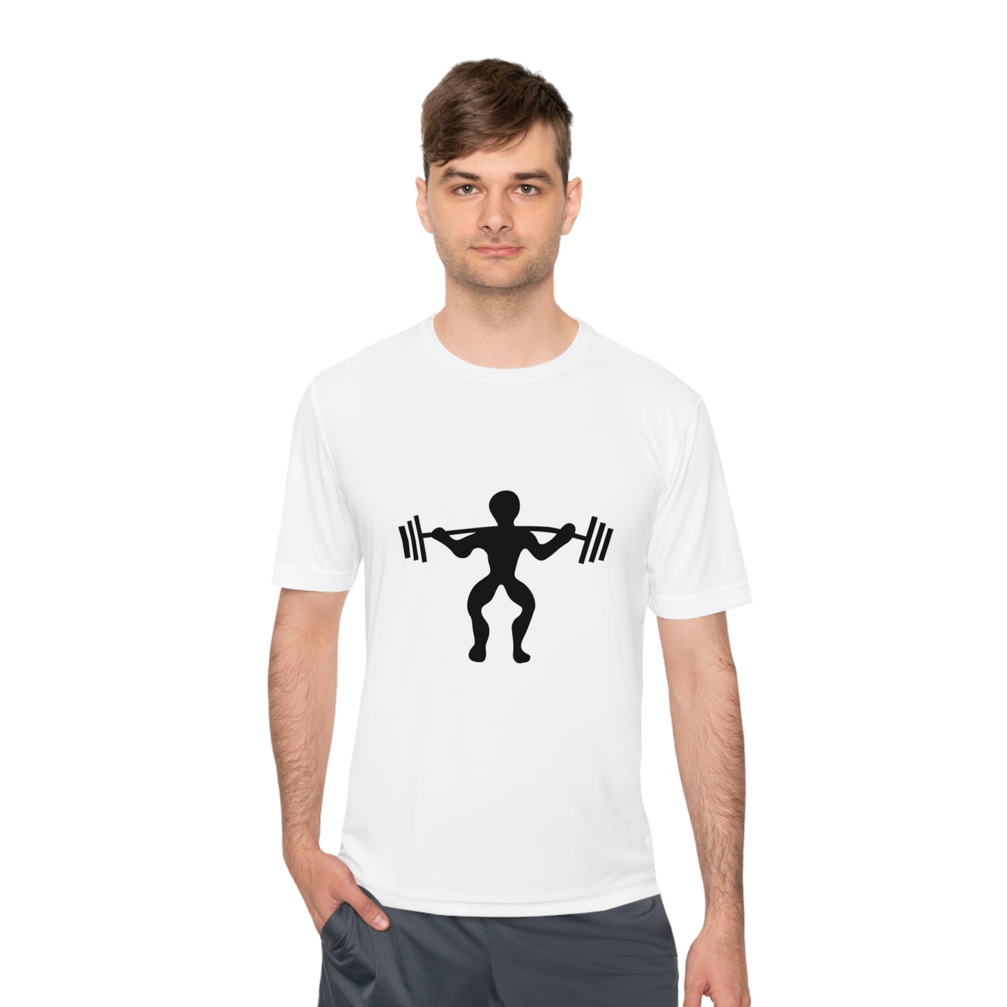 Moisture Wicking Tee: Weightlifting #1