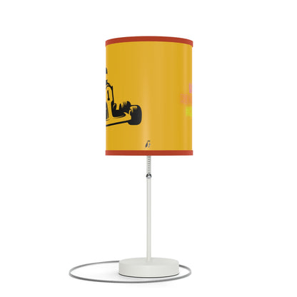 Lamp on a Stand, US|CA plug: Racing Yellow