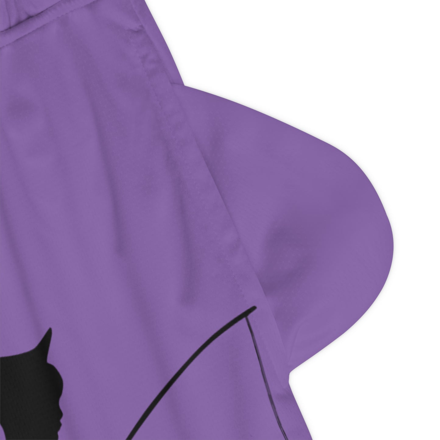 Basketball Rib Shorts: Fishing Lite Purple