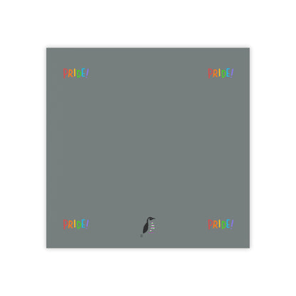 Post-it® Note Pads: LGBTQ Pride Dark Grey