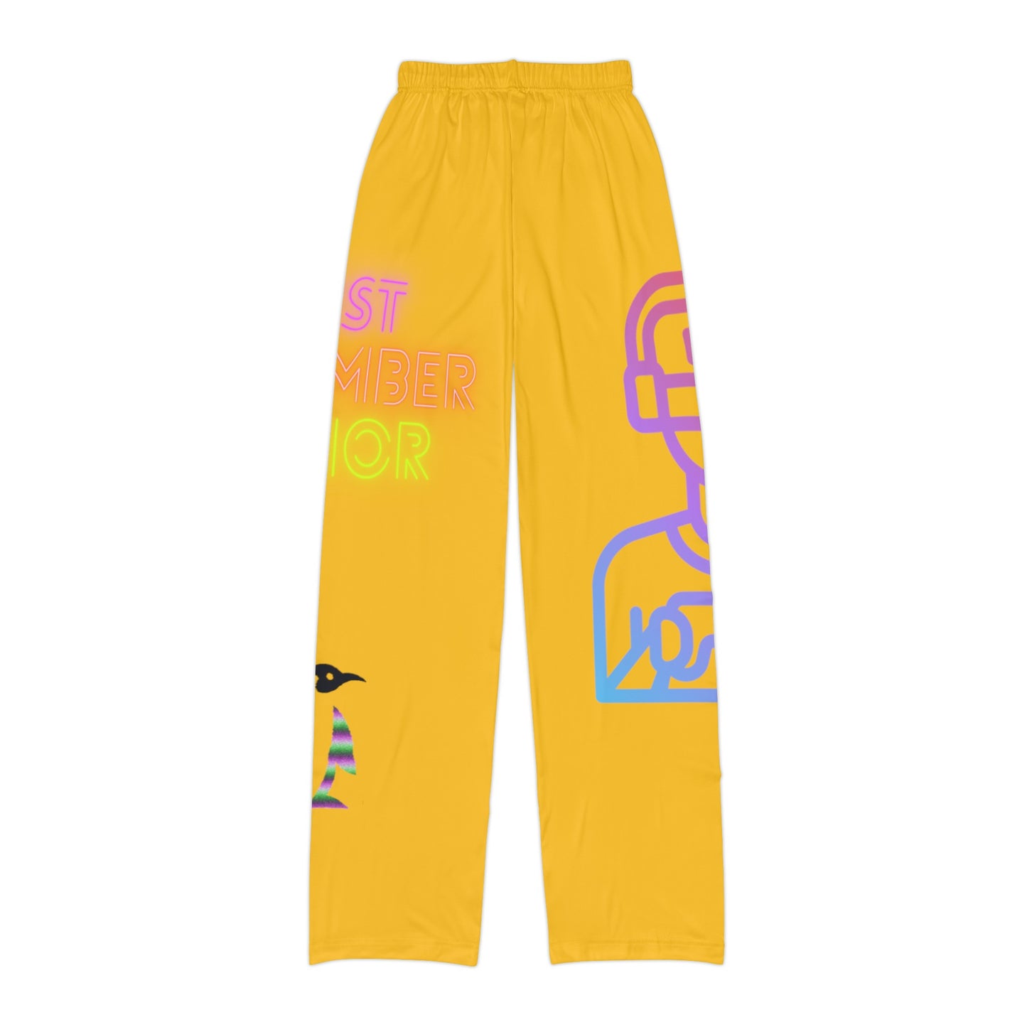 Kids Pajama Pants: Gaming Yellow