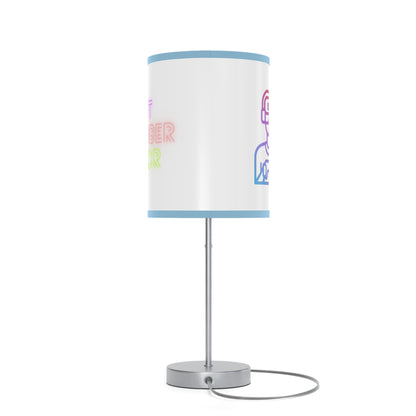 Lamp on a Stand, US|CA plug: Gaming White 