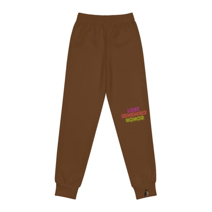 Youth Joggers: Weightlifting Brown