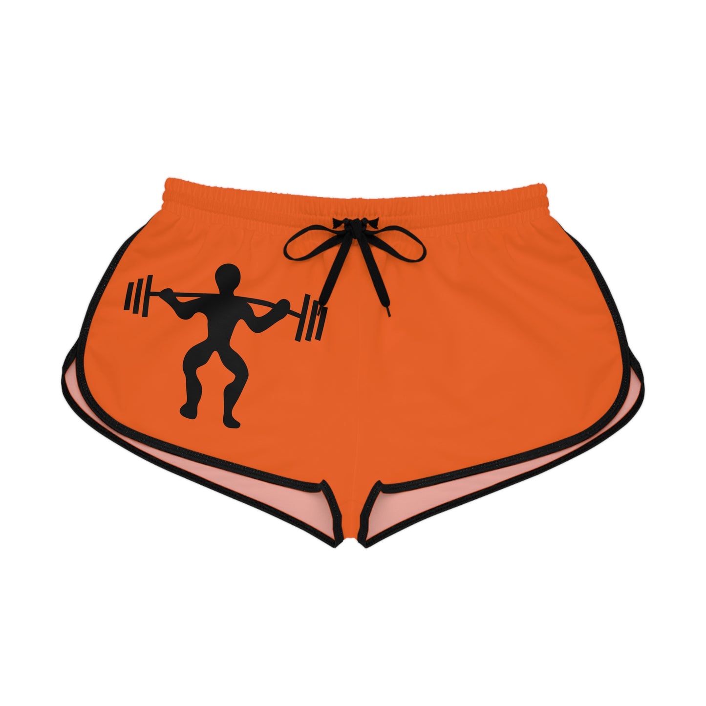 Women's Relaxed Shorts: Weightlifting Orange