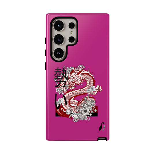 Tough Cases (for Samsung & Google): Dragons Pink