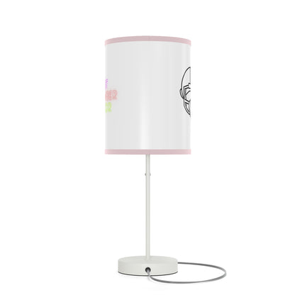 Lamp on a Stand, US|CA plug: Football White