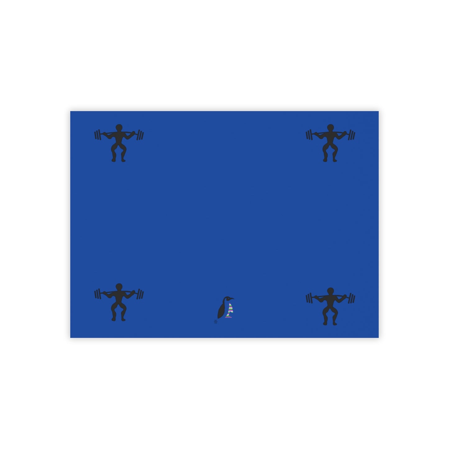 Post-it® Note Pads: Weightlifting Dark Blue