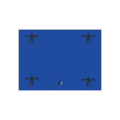 Post-it® Note Pads: Weightlifting Dark Blue