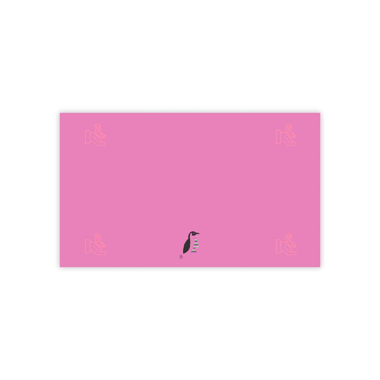 Post-it® Note Pads: Fight Cancer Lite Pink