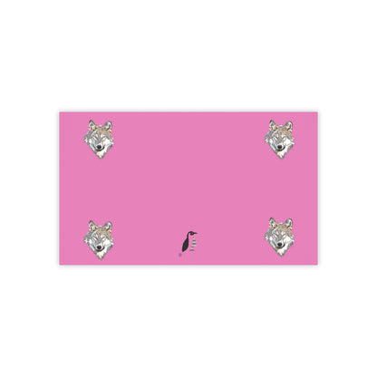 Post-it® Note Pads: Wolves Lite Pink