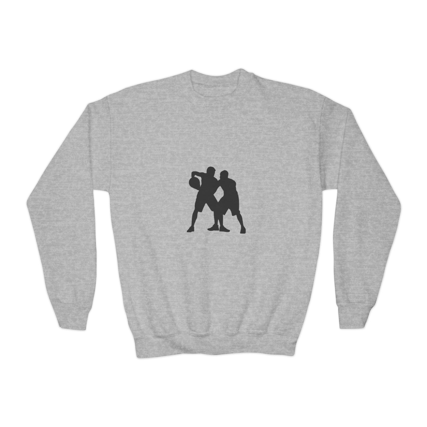 Youth Crewneck Sweatshirt: Basketball