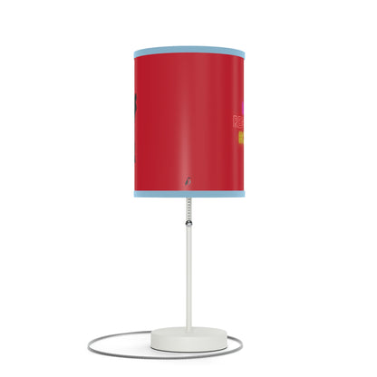 Lamp on a Stand, US|CA plug: Dance Dark Red