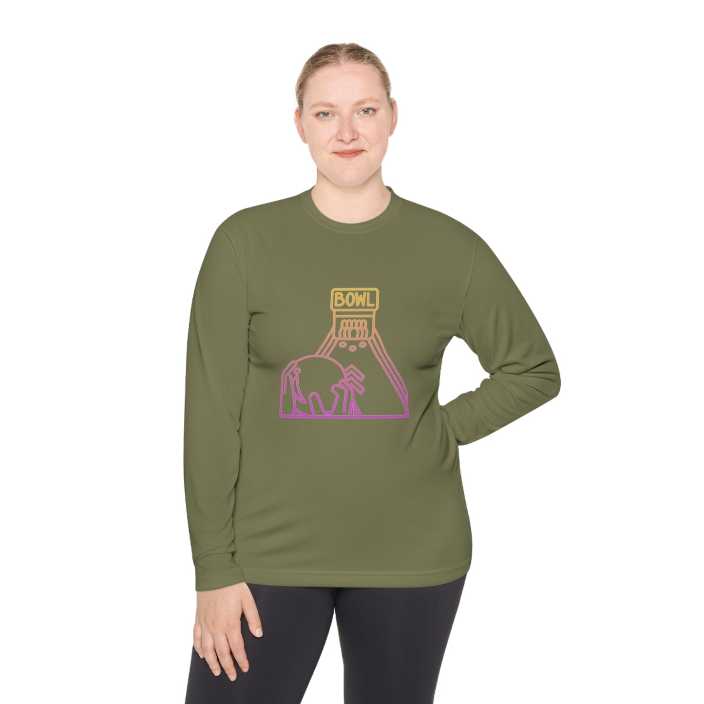 Lightweight Long Sleeve Tee: Bowling #2