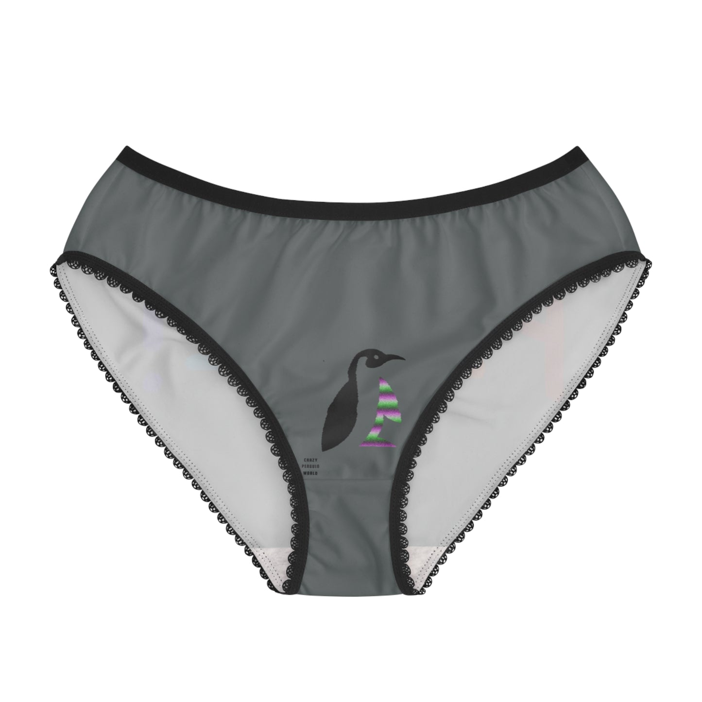 Women's Briefs: LGBTQ Pride Dark Grey