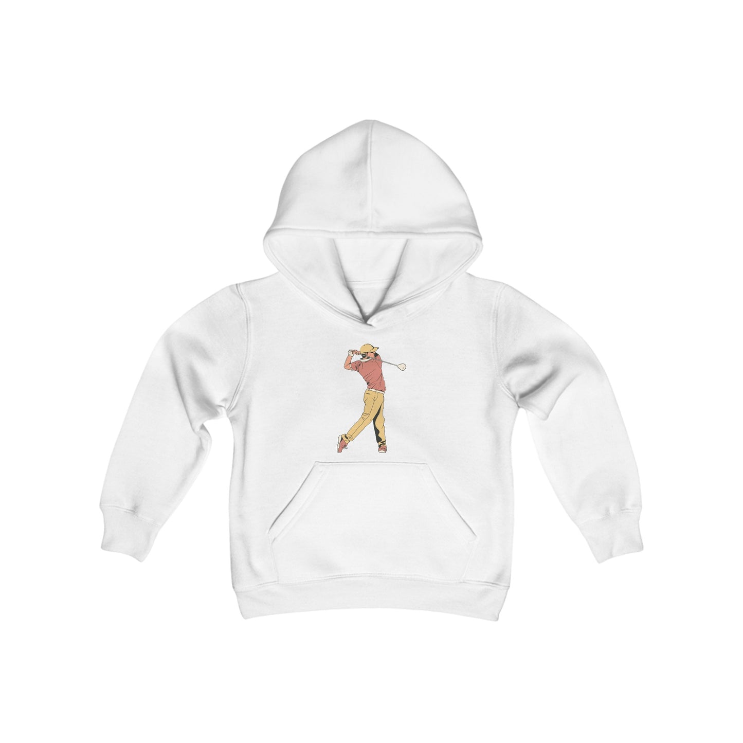 Youth Heavy Blend Hooded Sweatshirt: Golf 