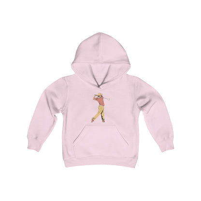 Youth Heavy Blend Hooded Sweatshirt: Golf 