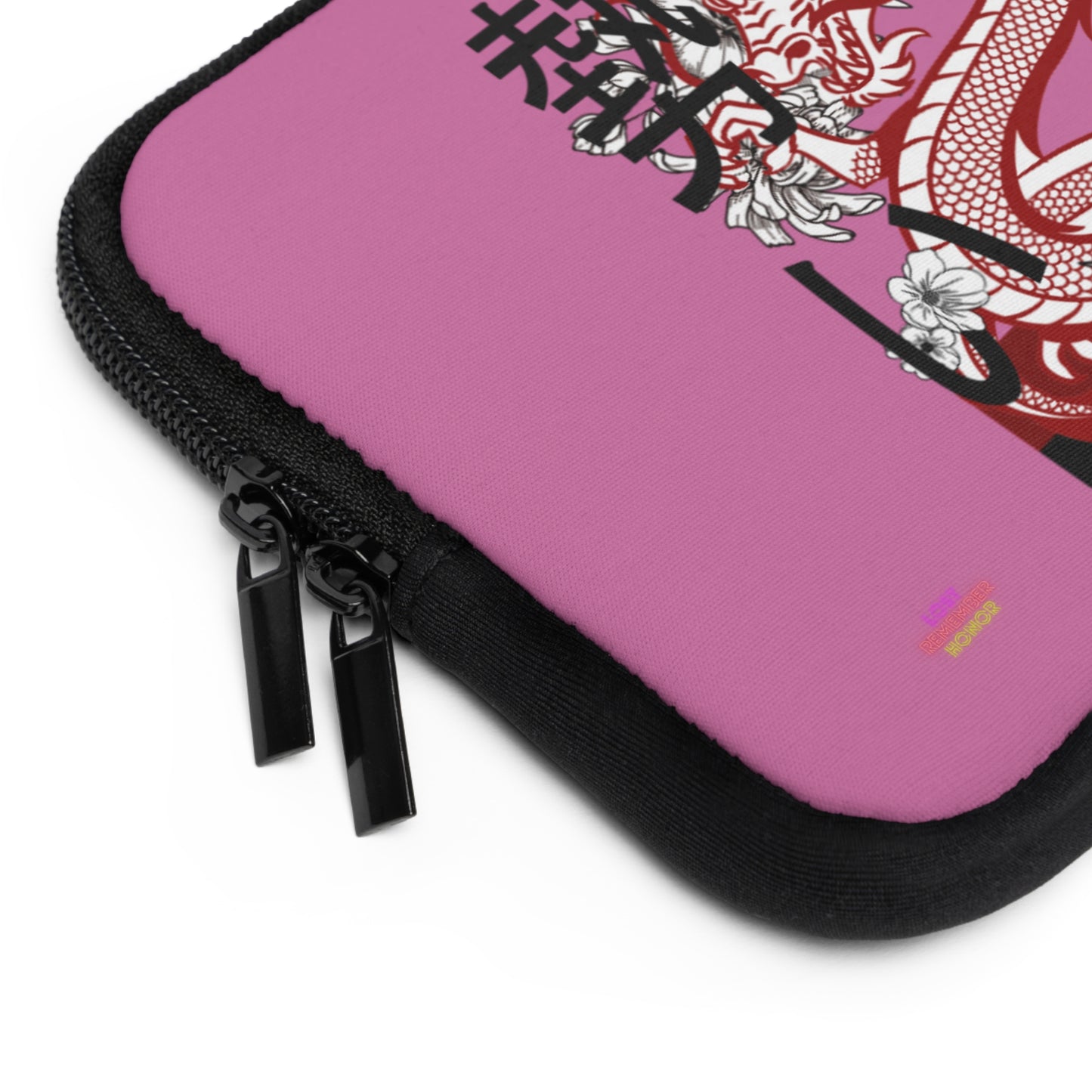 Laptop Sleeve: Dragons Lite Pink