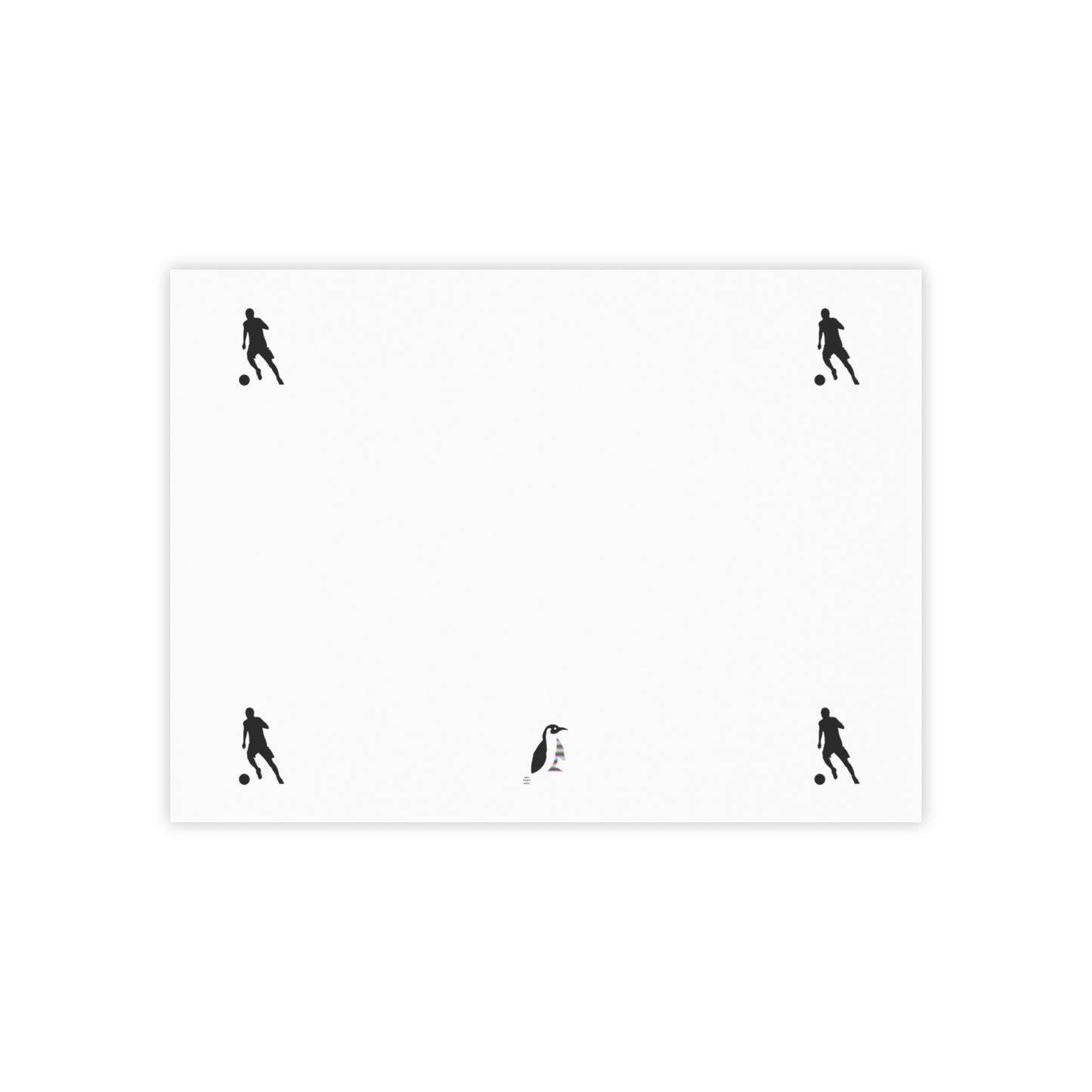 Post-it® Note Pads: Soccer White