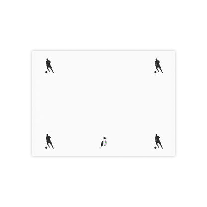 Post-it® Note Pads: Soccer White