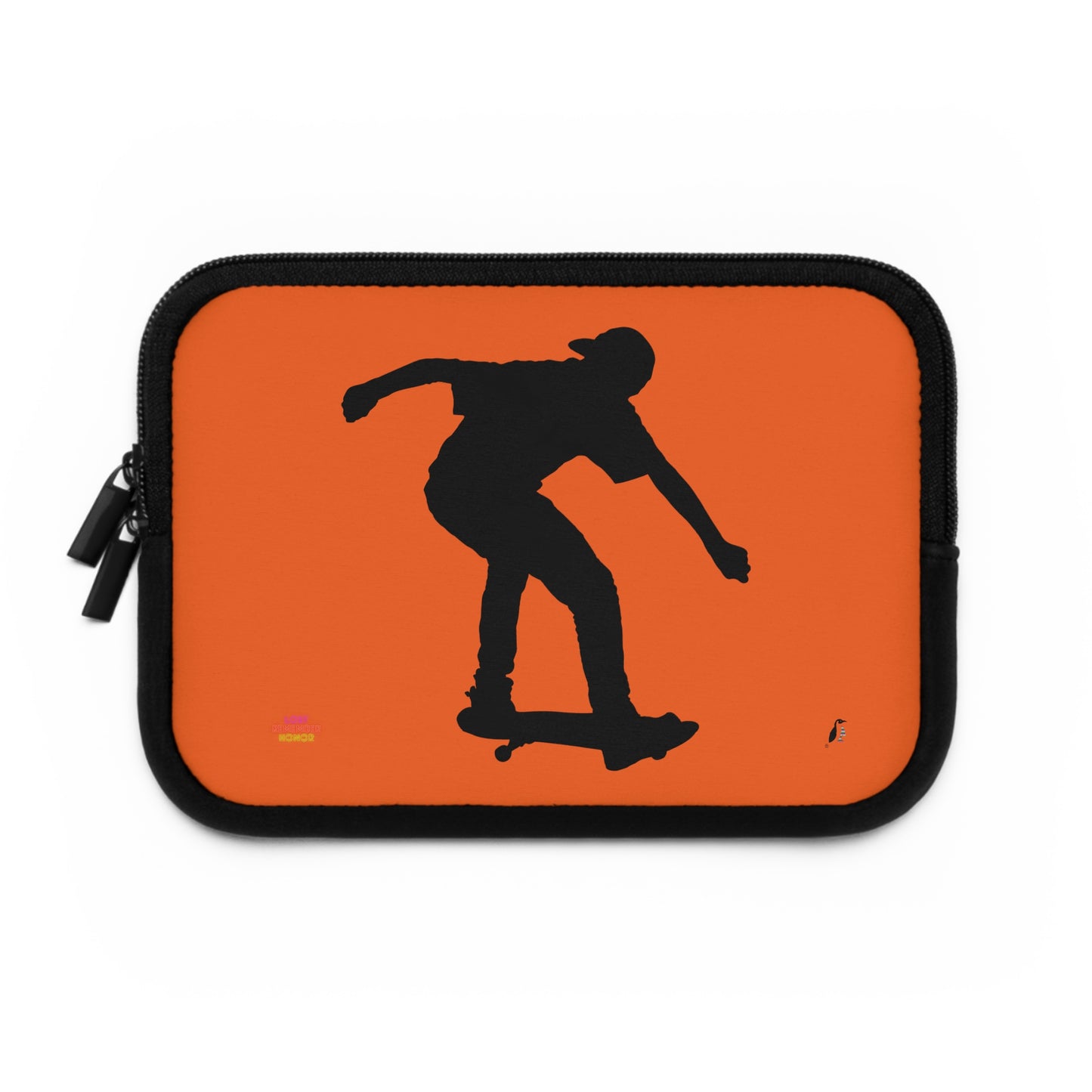 Laptop Sleeve: Skateboarding Orange