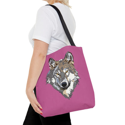 Tote Bag: Wolves Lite Pink