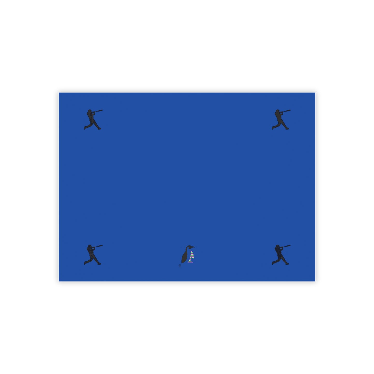 Post-it® Note Pads: Baseball Dark Blue