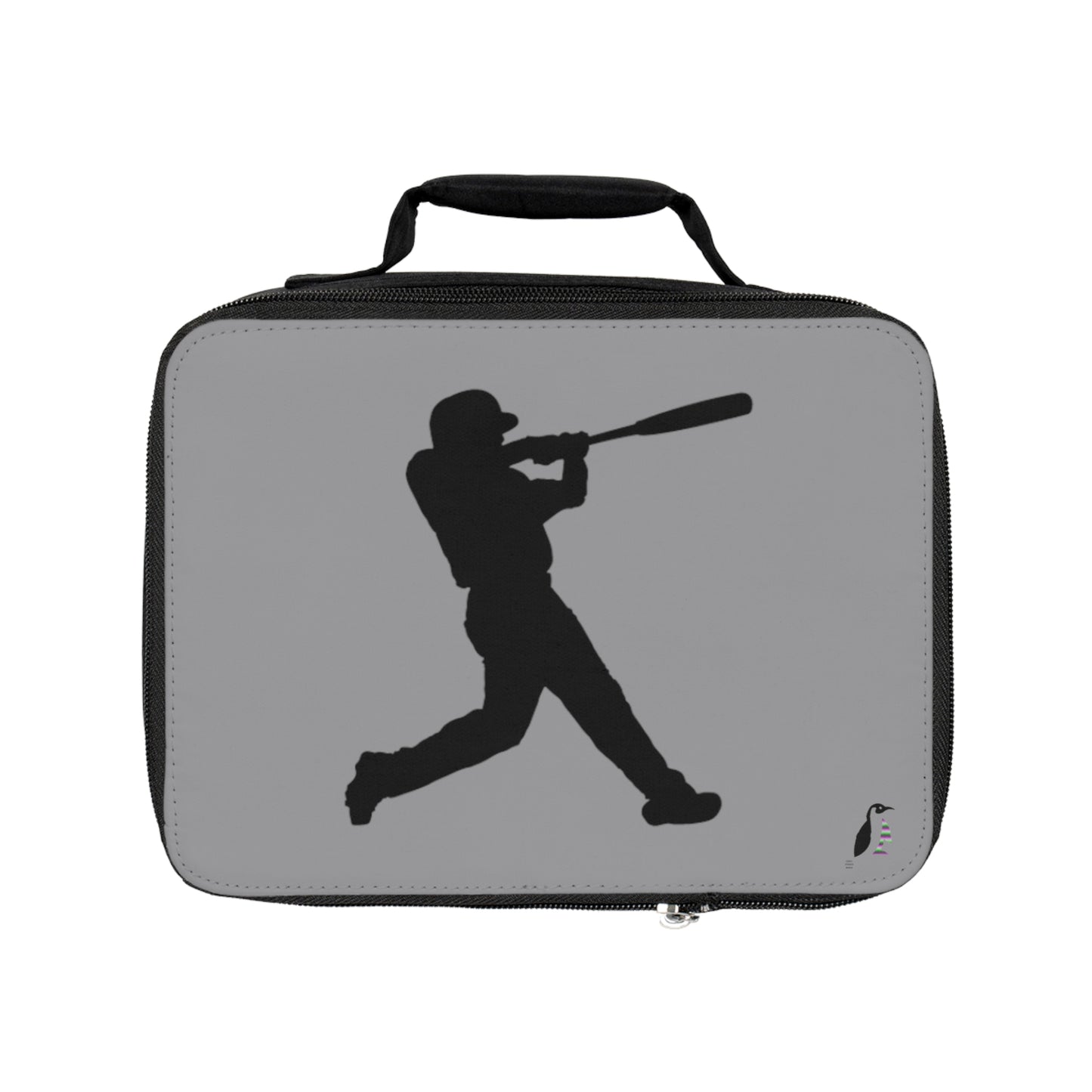 Lunch Bag: Baseball Grey