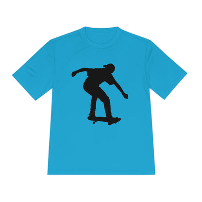 Moisture Wicking Tee: Skateboarding #2