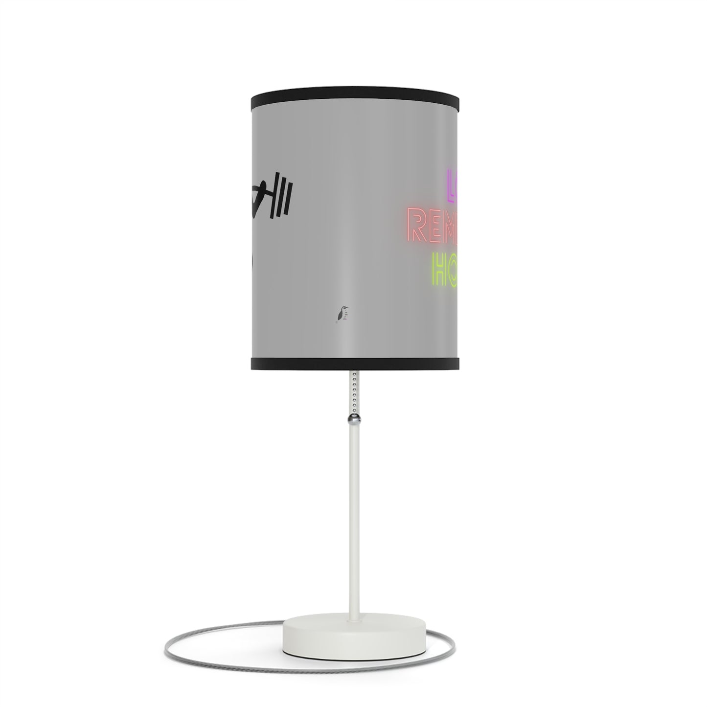 Lamp on a Stand, US|CA plug: Weightlifting Lite Grey